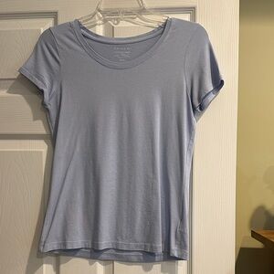 Tahari Periwinkle Blue Short Sleeve Women's Tee